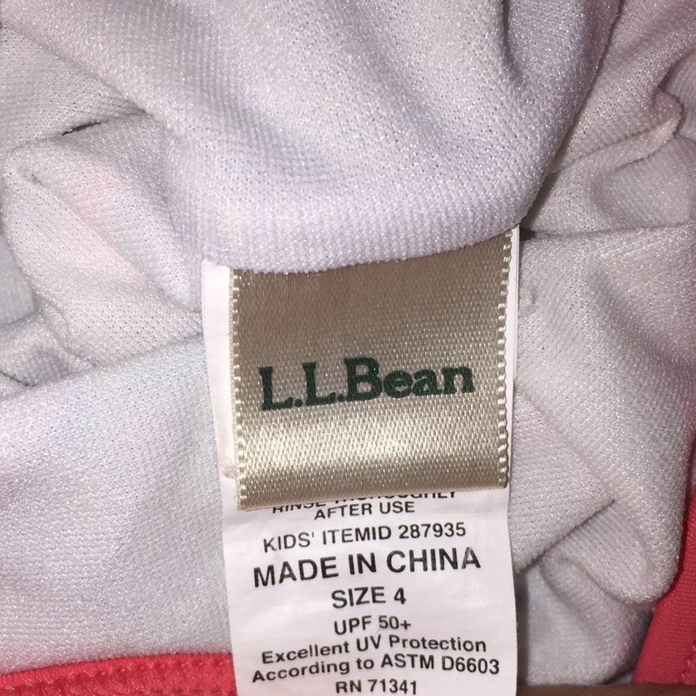 L.L. Bean Starfish Print Tankini Top & Bottom - Picture 3 of 6